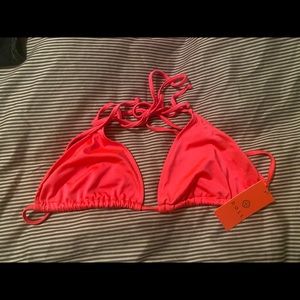 Doll Coral Bikini Top